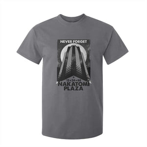 Never Forget Nakatomi Plaza 1988 T Shirt For Kid TS09 Charcoal Print Your Wear