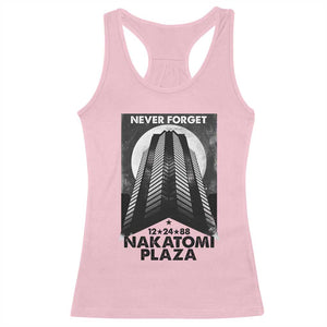 Never Forget Nakatomi Plaza 1988 Racerback Tank Top TS09 Light Pink Print Your Wear
