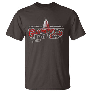 Nakatomi Plaza Christmas Party 1988 T Shirt TS09 Dark Chocolate Print Your Wear