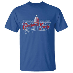 Nakatomi Plaza Christmas Party 1988 T Shirt TS09 Royal Blue Print Your Wear