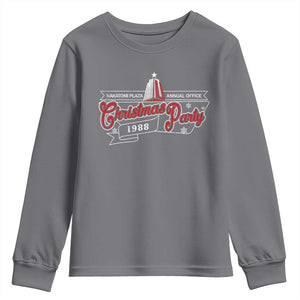 Nakatomi Plaza Christmas Party 1988 Youth Sweatshirt TS09 Charcoal Print Your Wear