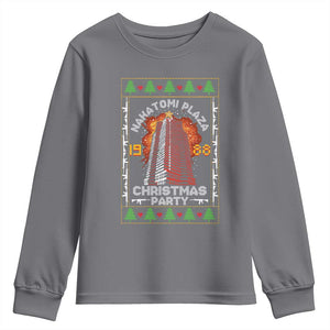 Nakatomi Plaza Christmas Party 1988 Machine Gun Youth Sweatshirt TS09 Charcoal Print Your Wear