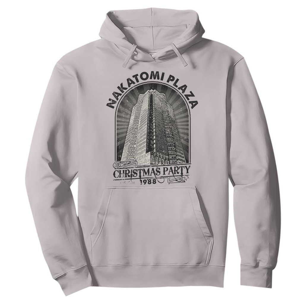 Nakatomi Plaza Hoodie Christmas Party 1988 Retro TS09 Ice Gray Print Your Wear