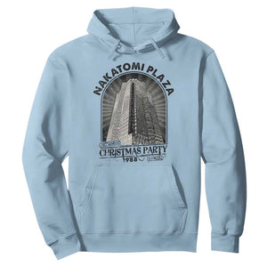 Nakatomi Plaza Hoodie Christmas Party 1988 Retro TS09 Light Blue Print Your Wear
