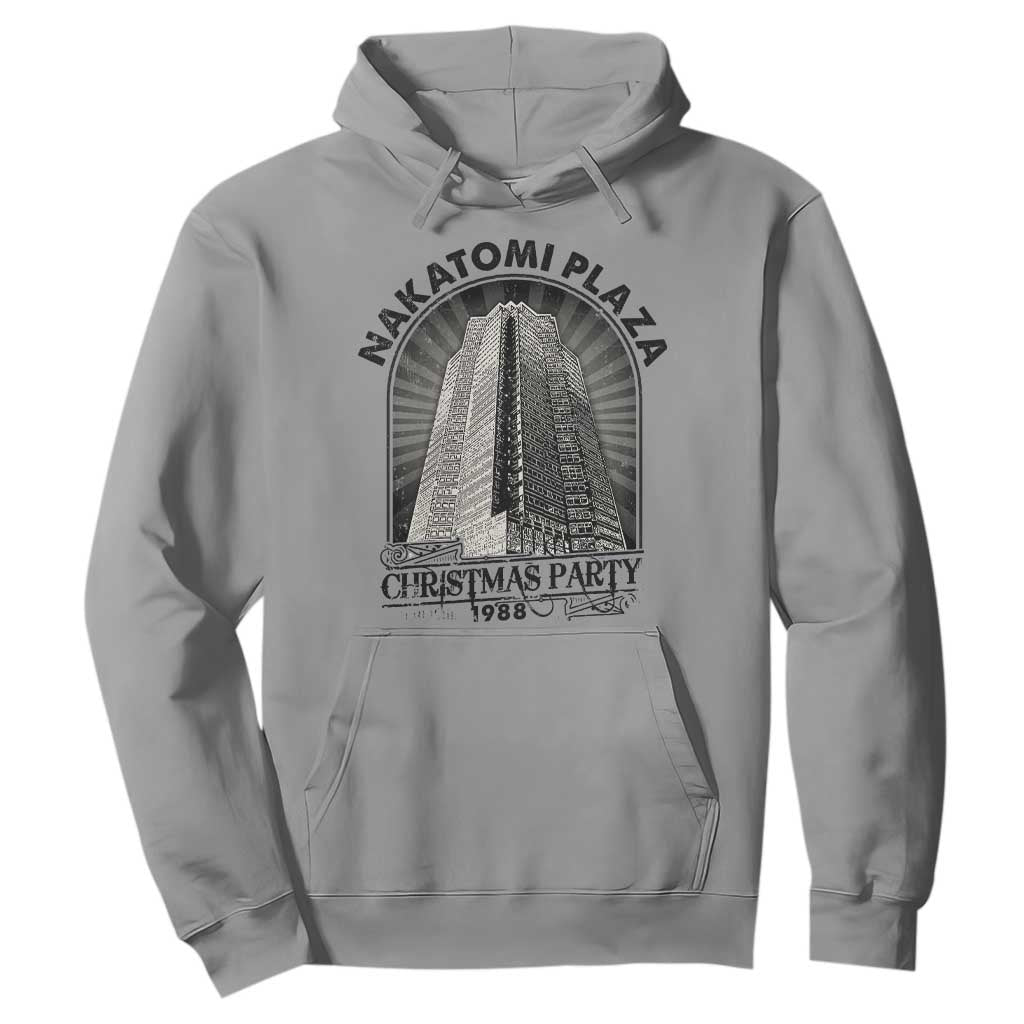 Nakatomi Plaza Hoodie Christmas Party 1988 Retro TS09 Sport Gray Print Your Wear
