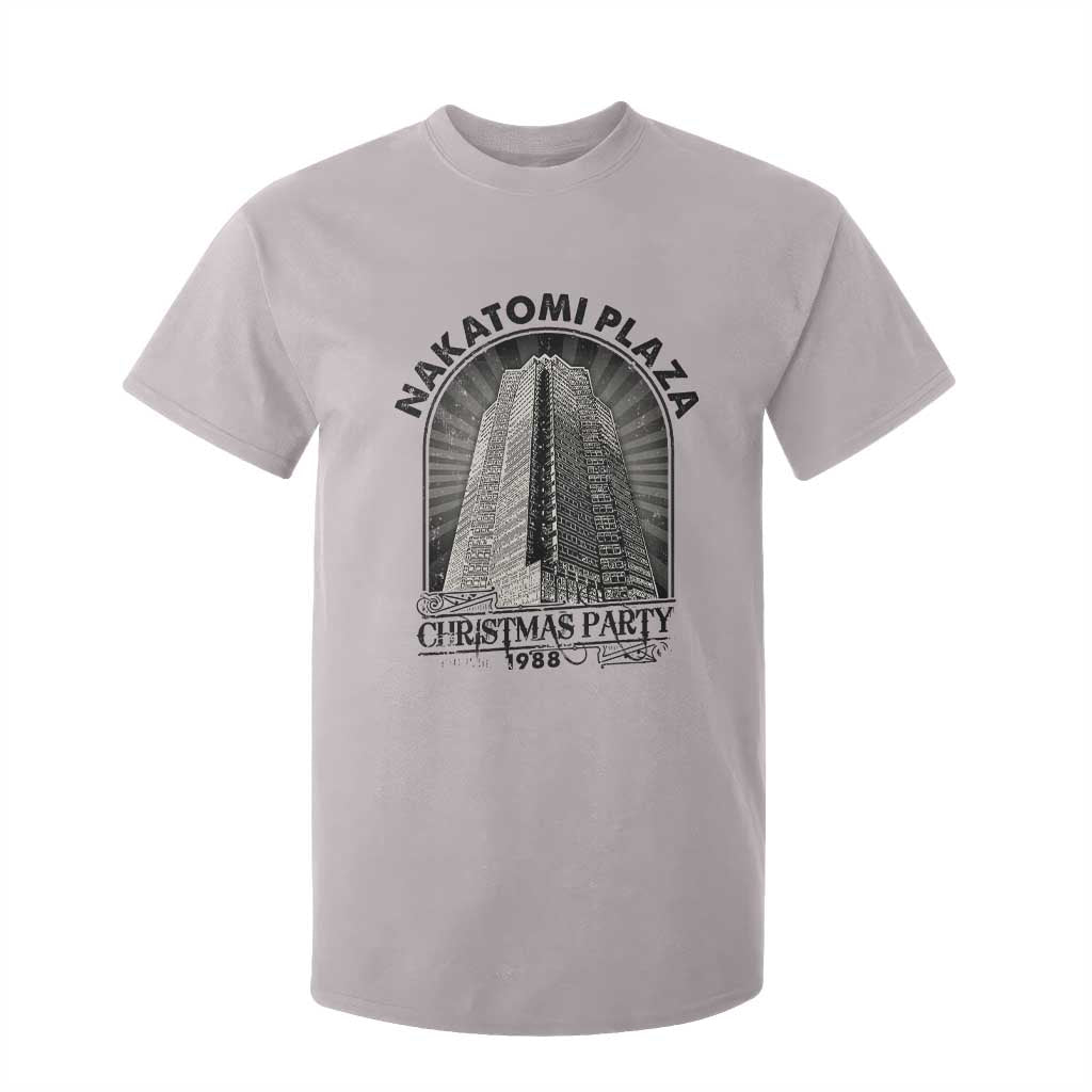 Nakatomi Plaza T Shirt For Kid Christmas Party 1988 Retro TS09 Ice Gray Print Your Wear