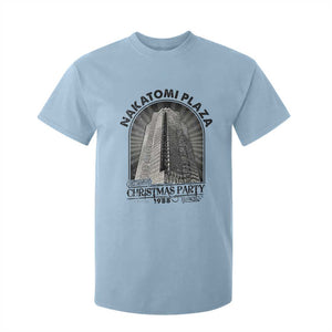 Nakatomi Plaza T Shirt For Kid Christmas Party 1988 Retro TS09 Light Blue Print Your Wear