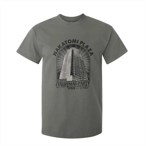Nakatomi Plaza T Shirt For Kid Christmas Party 1988 Retro TS09 Military Green Print Your Wear