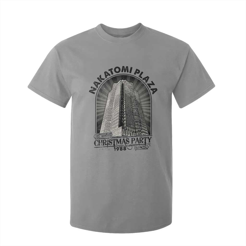 Nakatomi Plaza T Shirt For Kid Christmas Party 1988 Retro TS09 Sport Gray Print Your Wear