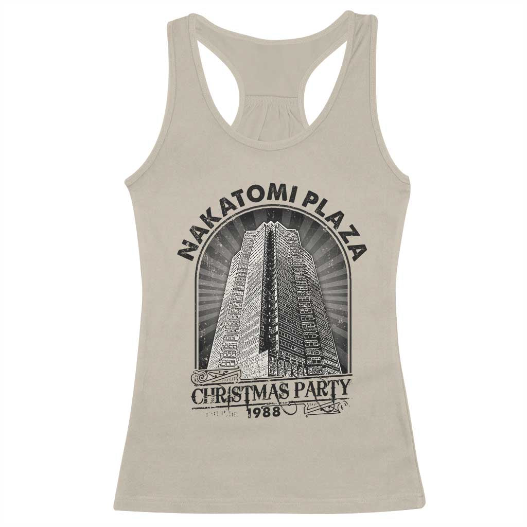 Nakatomi Plaza Racerback Tank Top Christmas Party 1988 Retro TS09 Sand Print Your Wear