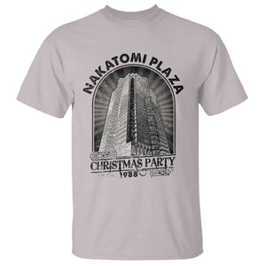 Nakatomi Plaza T Shirt Christmas Party 1988 Retro TS09 Ice Gray Print Your Wear