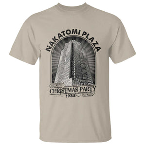 Nakatomi Plaza T Shirt Christmas Party 1988 Retro TS09 Sand Print Your Wear