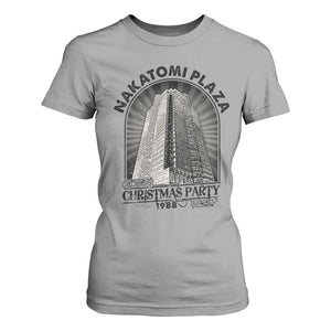 Nakatomi Plaza T Shirt For Women Christmas Party 1988 Retro TS09 Sport Gray Print Your Wear