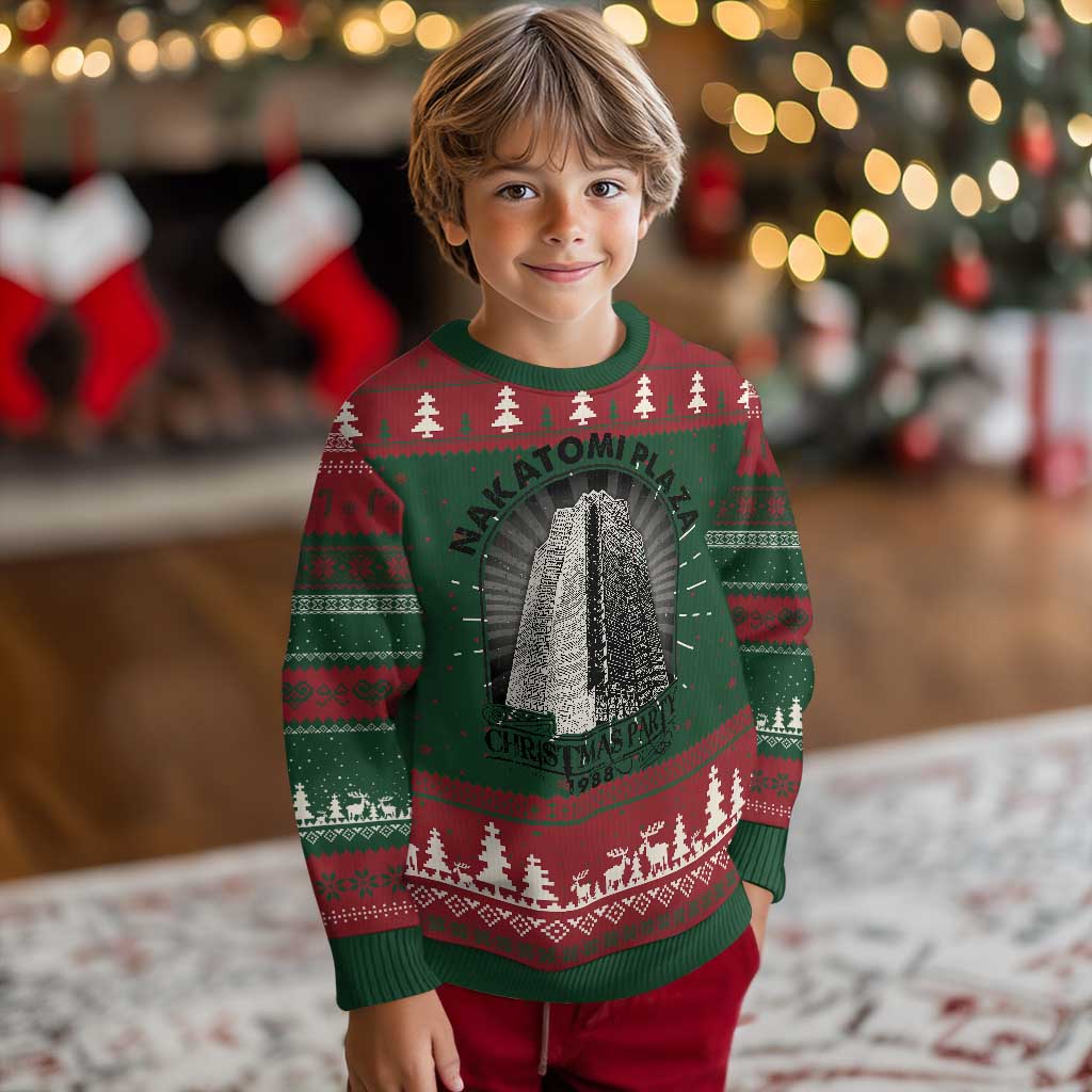 Nakatomi Plaza Christmas Party 1988 Retro Ugly Christmas Sweater TS09 Christmas Print Your Wear