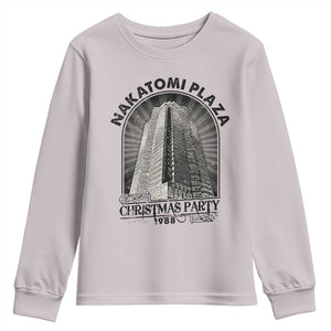 Nakatomi Plaza Youth Sweatshirt Christmas Party 1988 Retro TS09 Ice Gray Print Your Wear