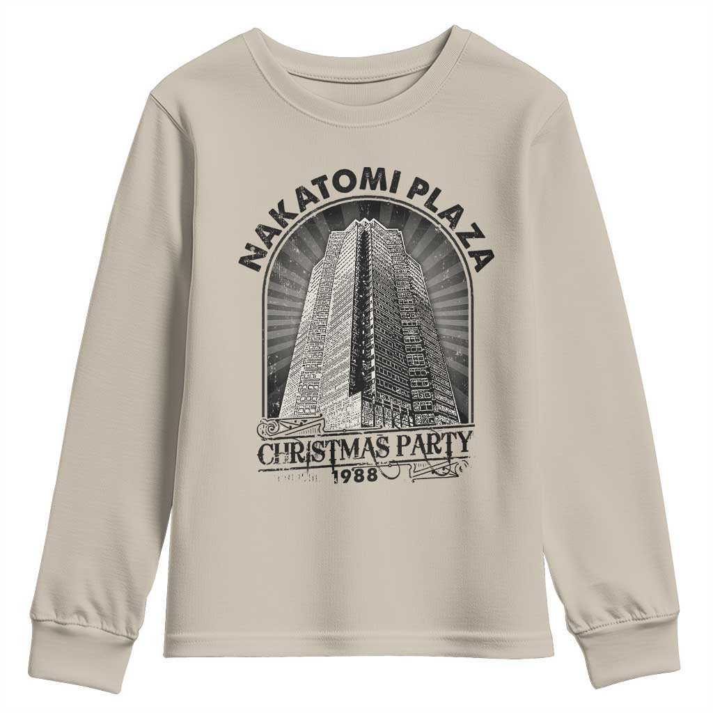 Nakatomi Plaza Youth Sweatshirt Christmas Party 1988 Retro TS09 Sand Print Your Wear