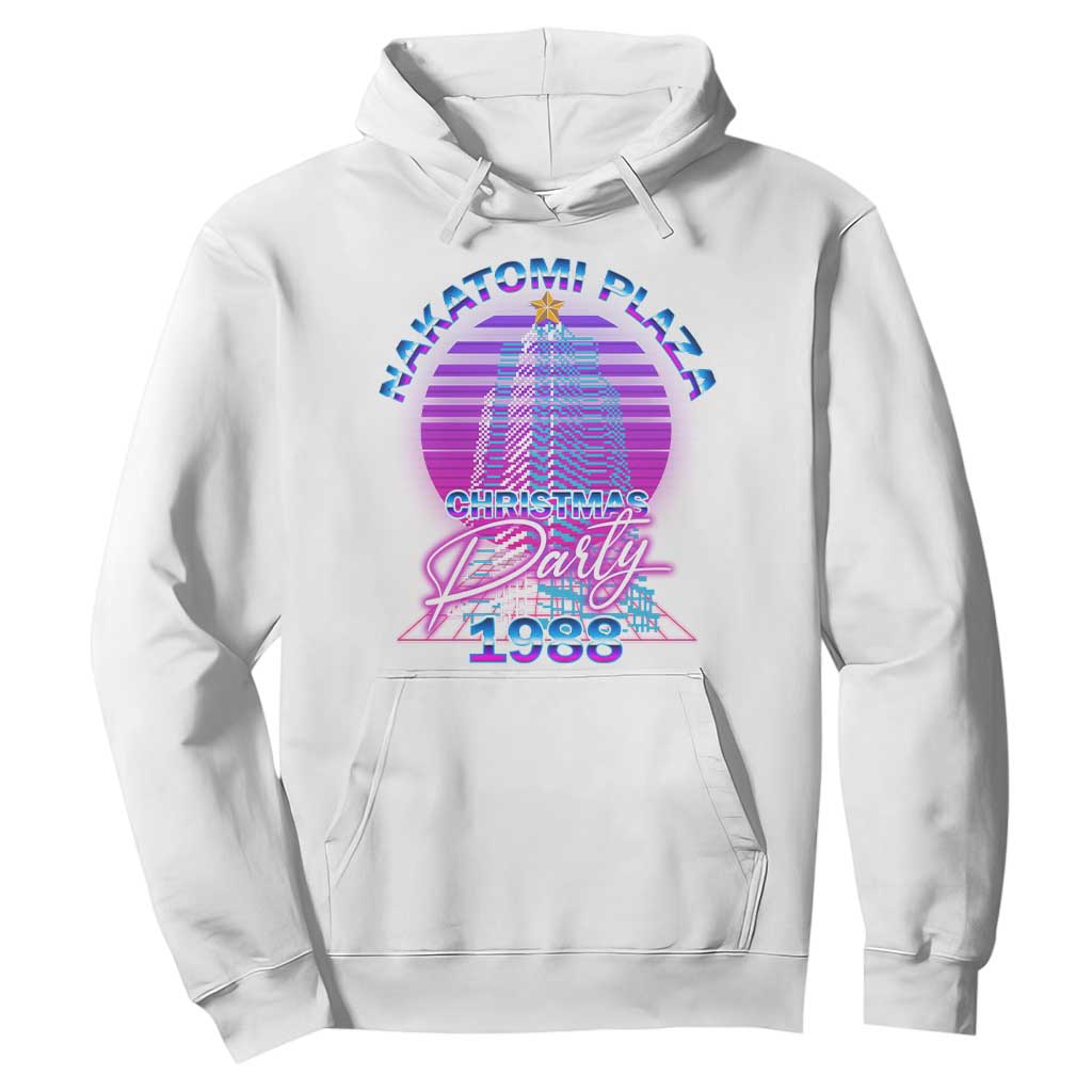 Nakatomi Plaza Christmas Party 1988 Vaporwave Hoodie TS09 White Print Your Wear
