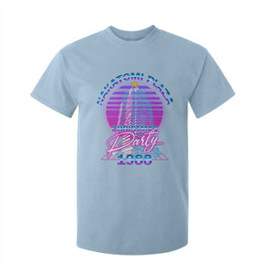 Nakatomi Plaza Christmas Party 1988 Vaporwave T Shirt For Kid TS09 Light Blue Print Your Wear