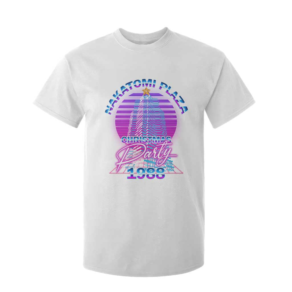 Nakatomi Plaza Christmas Party 1988 Vaporwave T Shirt For Kid TS09 White Print Your Wear