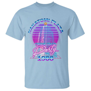 Nakatomi Plaza Christmas Party 1988 Vaporwave T Shirt TS09 Light Blue Print Your Wear