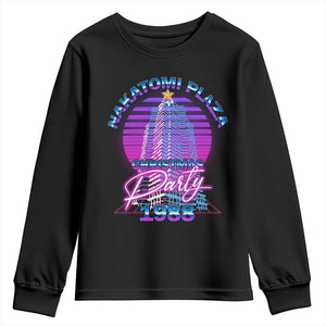Nakatomi Plaza Christmas Party 1988 Vaporwave Youth Sweatshirt TS09 Black Print Your Wear