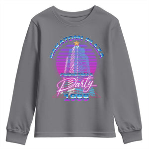Nakatomi Plaza Christmas Party 1988 Vaporwave Youth Sweatshirt TS09 Charcoal Print Your Wear
