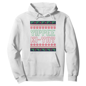 Funny Christmas Nakatomi Plaza Yipee Ki-Yay Hoodie TS09 White Print Your Wear