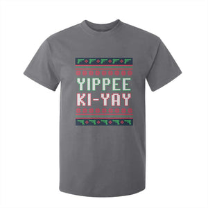 Funny Christmas Nakatomi Plaza Yipee Ki-Yay T Shirt For Kid TS09 Charcoal Print Your Wear