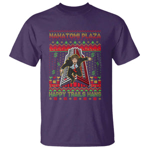 Christmas Nakatomi Plaza 1988 T Shirt Happy Trails Hans TS09 Purple Print Your Wear