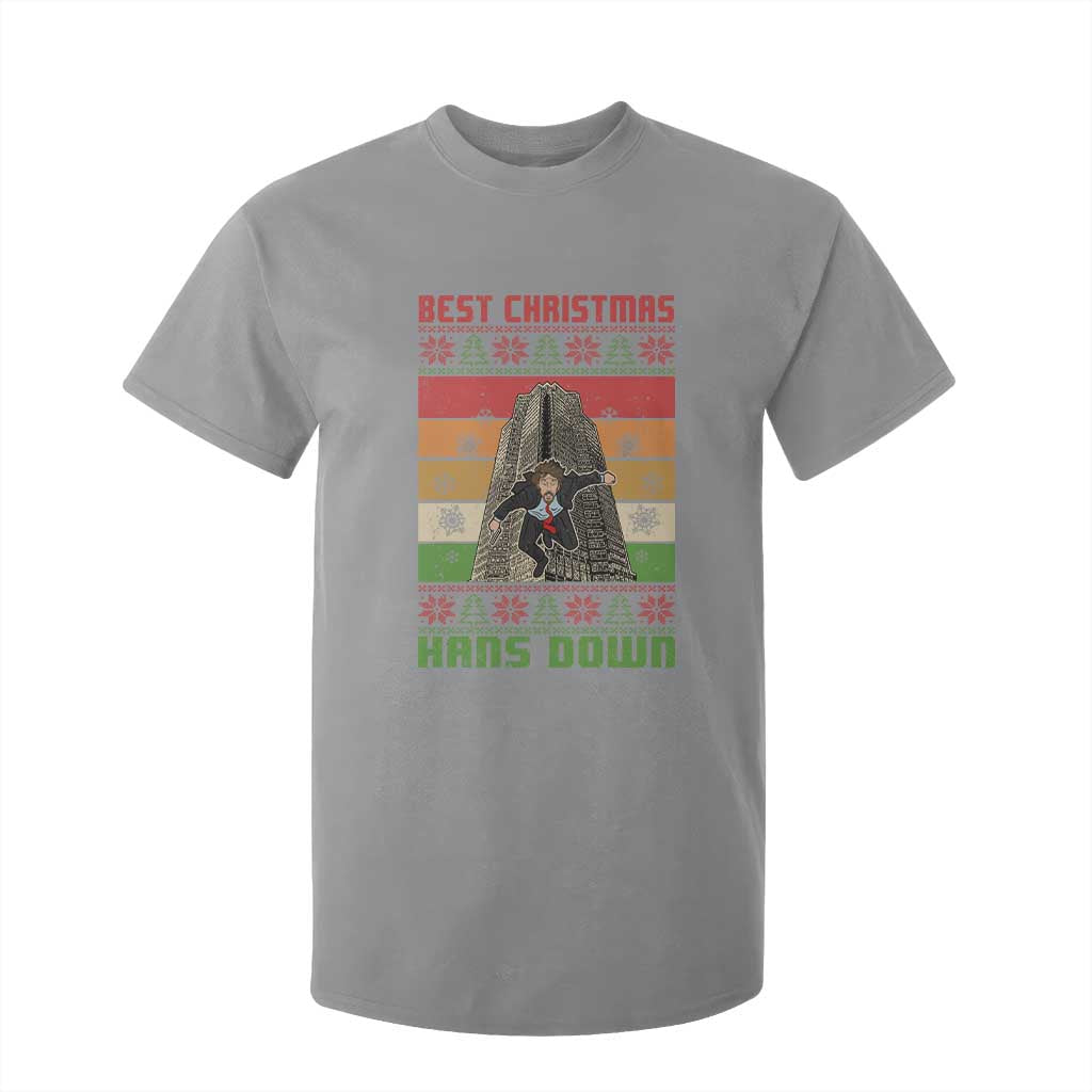 Best Christmas Hans Down Nakatomi 1988 T Shirt For Kid TS09 Sport Gray Print Your Wear
