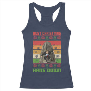 Best Christmas Hans Down Nakatomi 1988 Racerback Tank Top TS09 Navy Print Your Wear