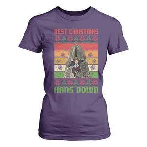Best Christmas Hans Down Nakatomi 1988 T Shirt For Women TS09 Purple Print Your Wear