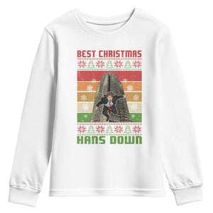 Best Christmas Hans Down Nakatomi 1988 Youth Sweatshirt TS09 White Print Your Wear