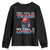 Trump 2024 Youth Sweatshirt They Call Us Trash We Call It Loyalty TS09 Black Print Your Wear