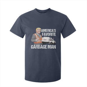 Trump 2024 T Shirt For Kid America's Favorite Garbage Man TS09 Navy Print Your Wear