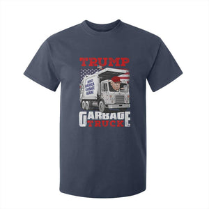 Trump 2024 T Shirt For Kid Trump Garbage Truck TS09 Navy Print Your Wear