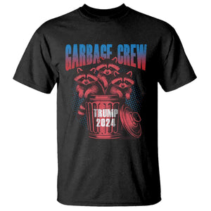 Trump 2024 T Shirt Garbage Crew Raccoon Trump Supporters TS09 Black Print Your Wear