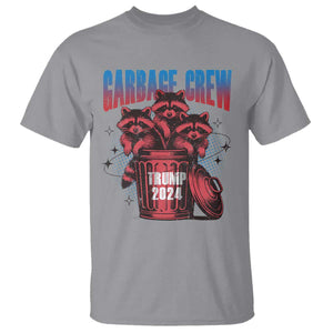 Trump 2024 T Shirt Garbage Crew Raccoon Trump Supporters TS09 Sport Gray Print Your Wear