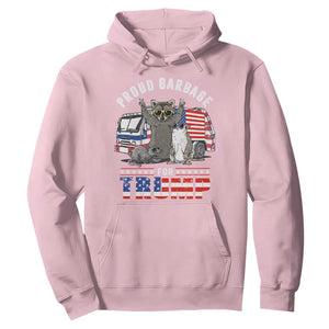Trump 2024 Hoodie Proud Garbage For Trump Team Trash TS09 Light Pink Print Your Wear