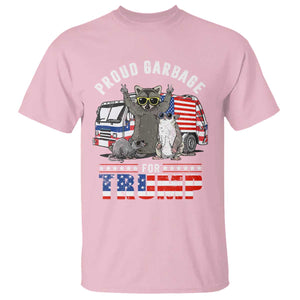 Trump 2024 T Shirt Proud Garbage For Trump Team Trash TS09 Light Pink Print Your Wear