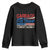 Trump 2024 Youth Sweatshirt Garbage For Trump Make America Garbage Great Again TS09 Black Print Your Wear
