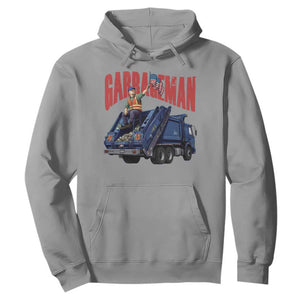 Garbageman Trump Garbage Truck 2024 Hoodie TS09 Sport Gray Print Your Wear