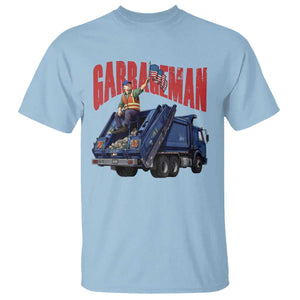 Garbageman Trump Garbage Truck 2024 T Shirt TS09 Light Blue Print Your Wear