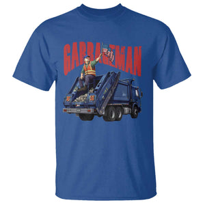 Garbageman Trump Garbage Truck 2024 T Shirt TS09 Royal Blue Print Your Wear