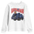 Garbageman Trump Garbage Truck 2024 Youth Sweatshirt TS09 White Print Your Wear