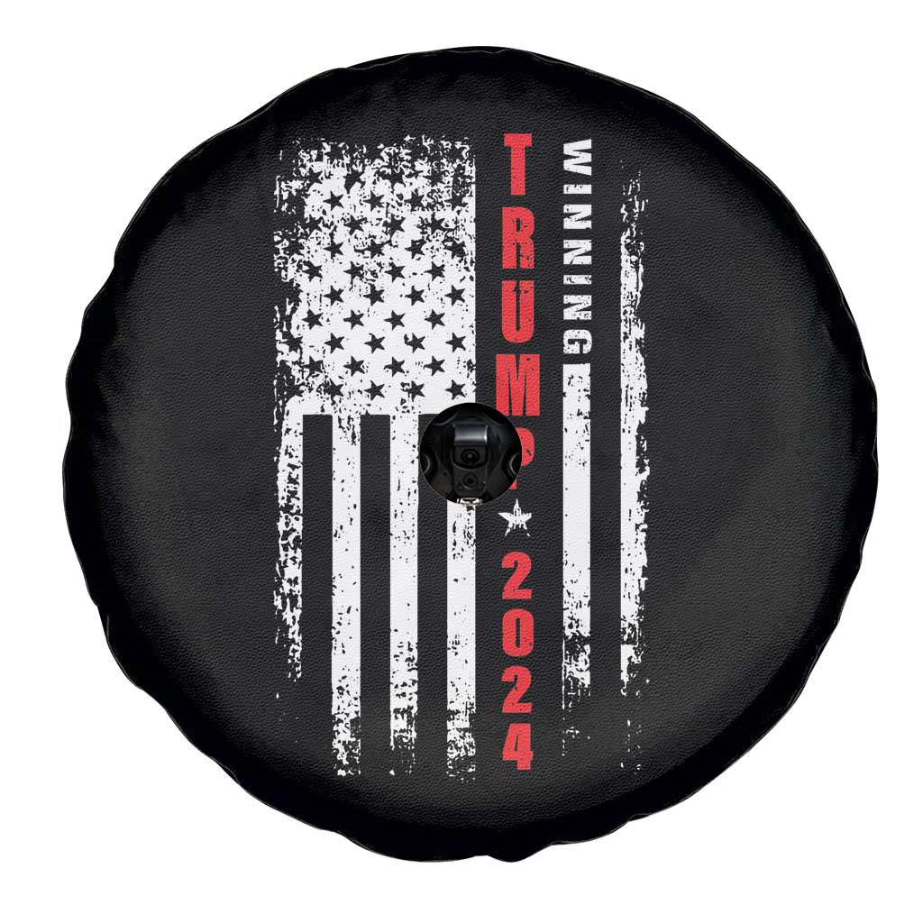 Trump 2024 Spare Tire Cover Winning US President American Flag Patriotic TS09 Print Your Wear