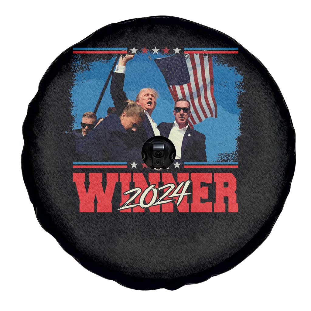 Trump 2024 Spare Tire Cover Winner US President American Patriotic TS09 Print Your Wear