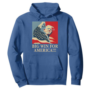 Trump Won 2024 Hoodie Big Win For America TS09 Royal Blue Print Your Wear