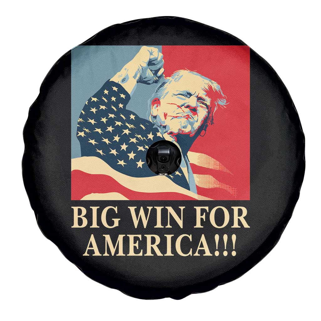 Trump Won 2024 Spare Tire Cover Big Win For America TS09 Print Your Wear