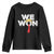 Funny Trump Won 2024 Youth Sweatshirt 47th President American Patriotic TS09 Black Print Your Wear